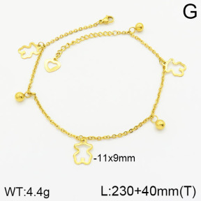 Stainless Steel Anklets  TA2000007avja-452