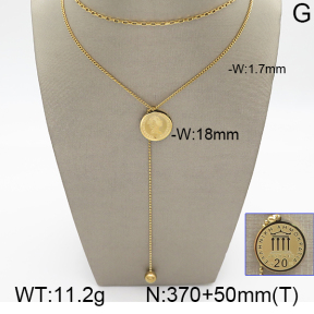 Stainless Steel Necklace  5N2001569vbnl-749