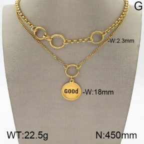Stainless Steel Necklace  5N2001570vbpb-749