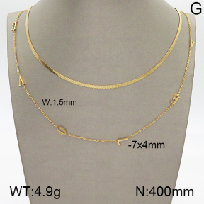 Stainless Steel Necklace  5N2001587bbov-749
