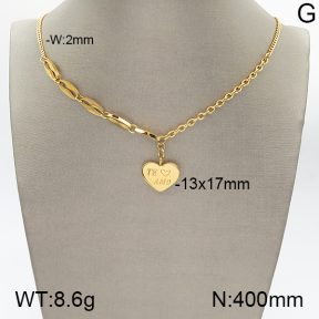Stainless Steel Necklace  5N2001604bbov-749