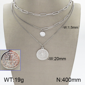 Stainless Steel Necklace  5N2001610vbmb-749