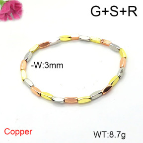 Fashion Copper Bracelet  F6B200123ablb-L002