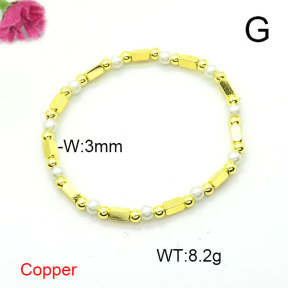 Fashion Copper Bracelet  F6B300821ablb-L002