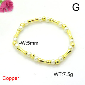 Fashion Copper Bracelet  F6B300822ablb-L002