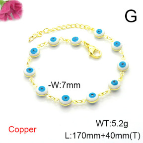 Fashion Copper Bracelet  F6B300826ablb-L002
