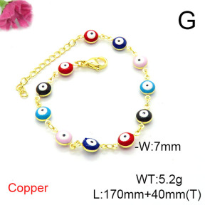 Fashion Copper Bracelet  F6B300827ablb-L002