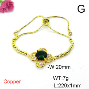 Fashion Copper Bracelet  F6B405954aajl-L002