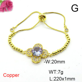 Fashion Copper Bracelet  F6B405955aajl-L002