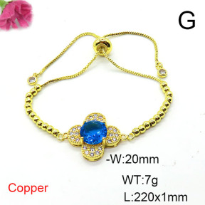 Fashion Copper Bracelet  F6B405956aajl-L002