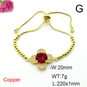 Fashion Copper Bracelet  F6B405958aajl-L002