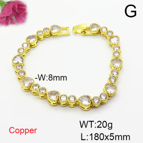 Fashion Copper Bracelet  F6B406025vhmv-L024