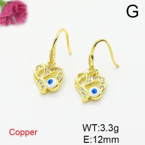 Fashion Copper Earrings  F6E404538vbnb-L024