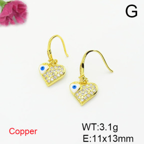 Fashion Copper Earrings  F6E404539vbnb-L024