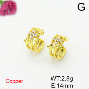 Fashion Copper Earrings  F6E404547ablb-L024