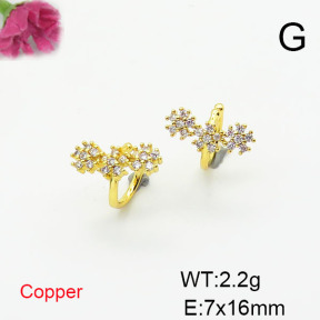 Fashion Copper Earrings  F6E404550ablb-L024