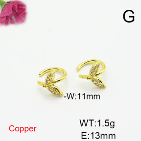 Fashion Copper Earrings  F6E404552ablb-L024