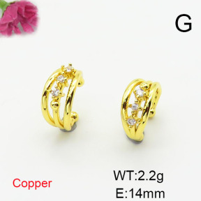 Fashion Copper Earrings  F6E404553ablb-L024