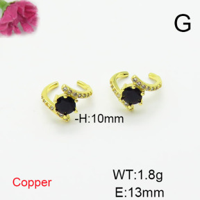Fashion Copper Earrings  F6E404556ablb-L024