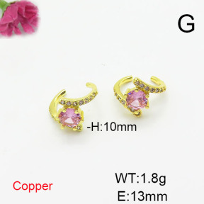 Fashion Copper Earrings  F6E404557ablb-L024