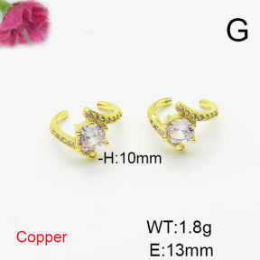 Fashion Copper Earrings  F6E404559ablb-L024
