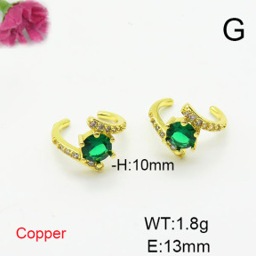 Fashion Copper Earrings  F6E404561ablb-L024