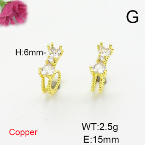 Fashion Copper Earrings  F6E404568ablb-L024