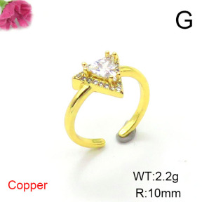 Fashion Copper Ring  F6R401416aakl-L002