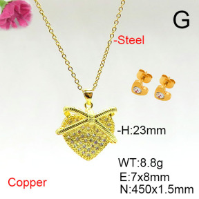 Fashion Copper Sets  F6S005488aajl-L002