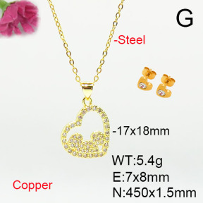 Fashion Copper Sets  F6S005567aajl-L024