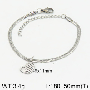Stainless Steel Bracelet  2B2001875vbmb-706