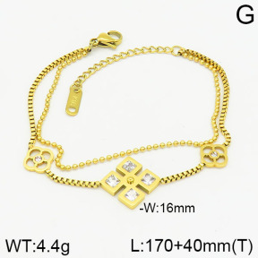 Stainless Steel Bracelet  2B4002223bbov-434
