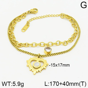 Stainless Steel Bracelet  2B4002224vbnl-434