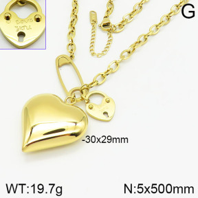Stainless Steel Necklace  2N2002514vhha-434
