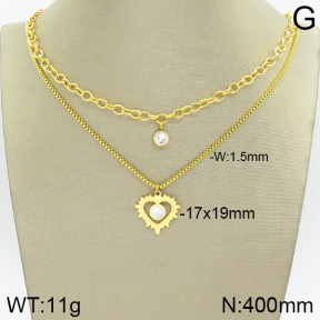 Stainless Steel Necklace  2N4001498bbov-434