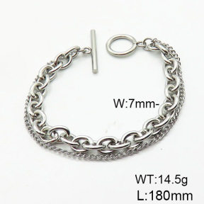 Stainless Steel Bracelet  6B2003892bbov-201