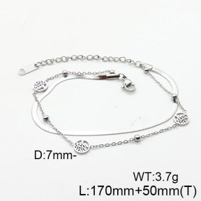 Stainless Steel Bracelet  6B2003895vbpb-201