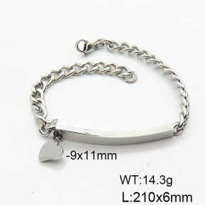Stainless Steel Bracelet  6B2003901vbpb-201