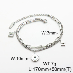 Stainless Steel Bracelet  6B3001989vbpb-201