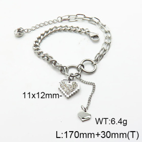 Stainless Steel Bracelet  6B4002560vbpb-201