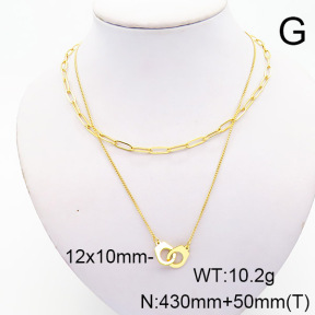 Stainless Steel Necklace  6N2003675ahlv-201