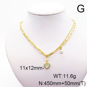 Stainless Steel Necklace  6N3001515vhkb-201
