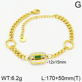 Stainless Steel Bracelet  2B4002227bbov-464
