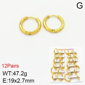 Stainless Steel Earrings  2E2001609ajvb-446