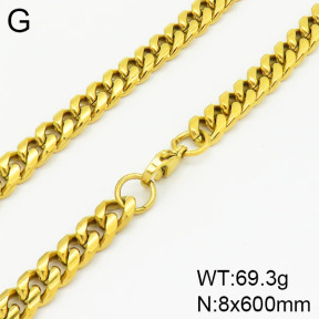 Stainless Steel Necklace  2N2002557bhia-419