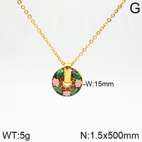 Stainless Steel Necklace  2N3001025ablb-464