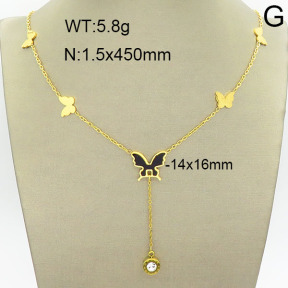 Stainless Steel Necklace  2N4001502abol-464