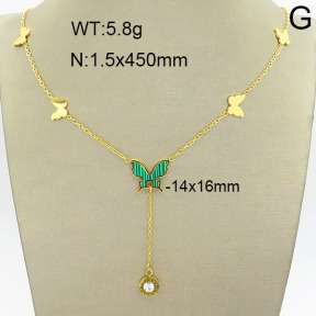 Stainless Steel Necklace  2N4001503abol-464