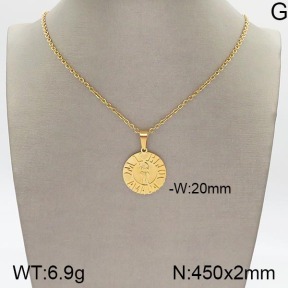 Stainless Steel Necklace  5N2001620bbov-721
