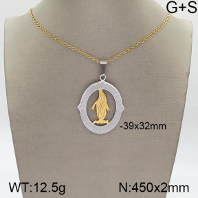 Stainless Steel Necklace  5N2001622bbov-721